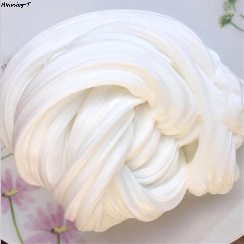 Colorful Sludge Cotton Mud to Release Clay Toy Kids Toy DIY Slime Clay Fluffy Floam Slime Scented Stress Relief No Borax