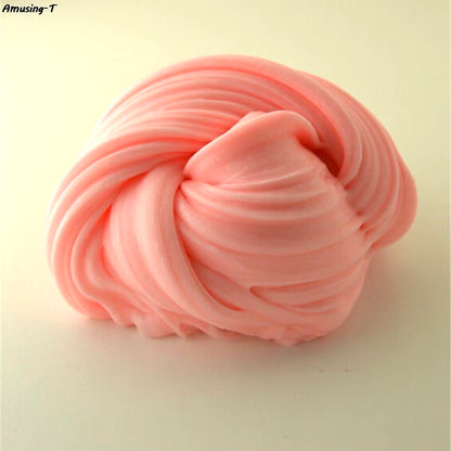 Colorful Sludge Cotton Mud to Release Clay Toy Kids Toy DIY Slime Clay Fluffy Floam Slime Scented Stress Relief No Borax