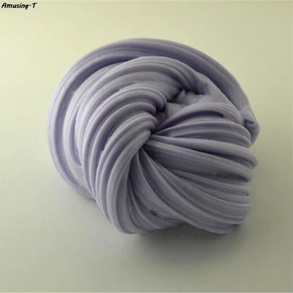 Colorful Sludge Cotton Mud to Release Clay Toy Kids Toy DIY Slime Clay Fluffy Floam Slime Scented Stress Relief No Borax