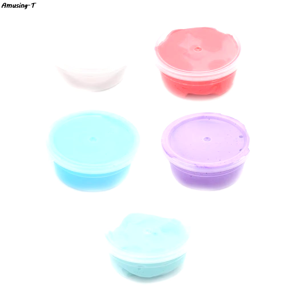 Colorful Sludge Cotton Mud to Release Clay Toy Kids Toy DIY Slime Clay Fluffy Floam Slime Scented Stress Relief No Borax