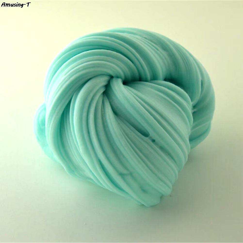 Colorful Sludge Cotton Mud to Release Clay Toy Kids Toy DIY Slime Clay Fluffy Floam Slime Scented Stress Relief No Borax